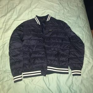 Blue padded jacket size large